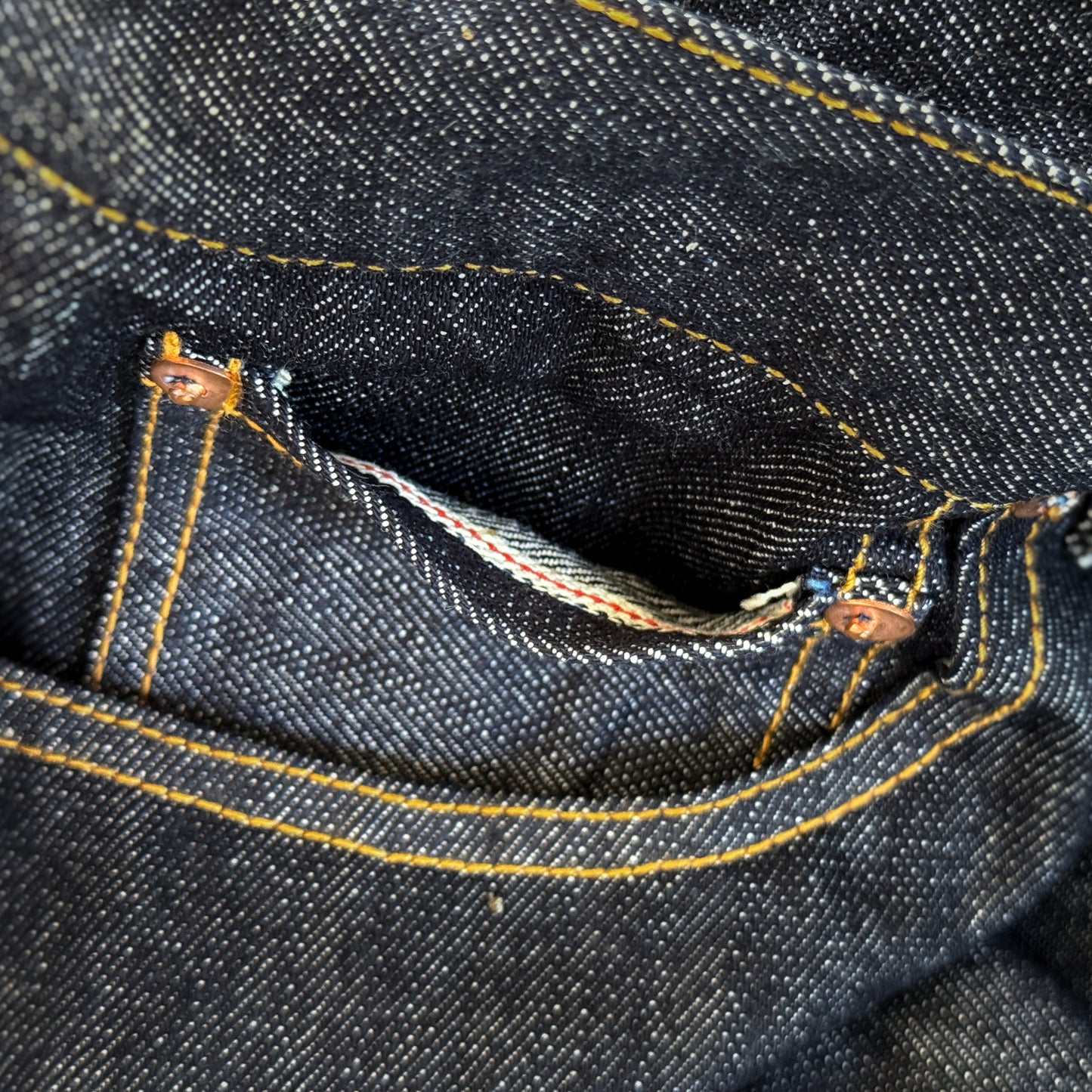 Lot-003 Selvedge Denim Jeans - Regular Slim Cut