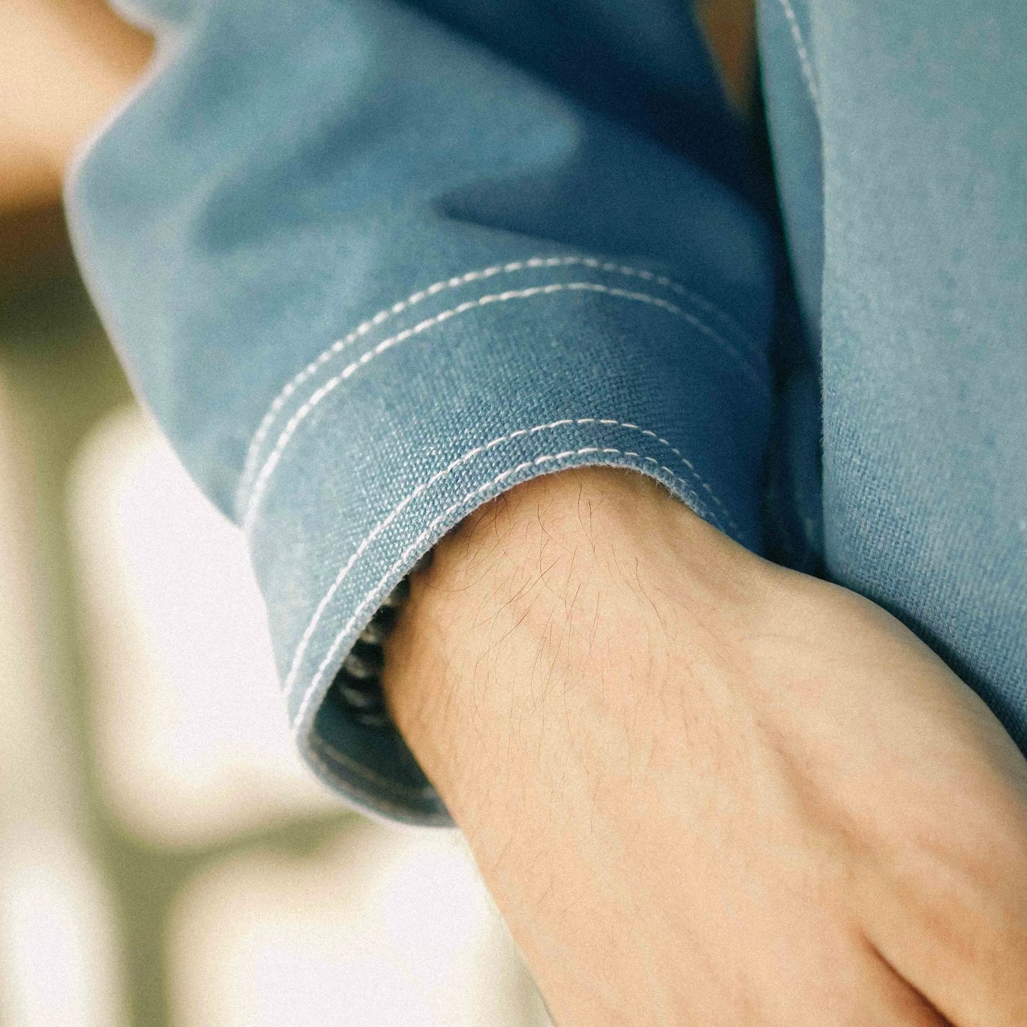 Canvas Chore Coat - Light Blue