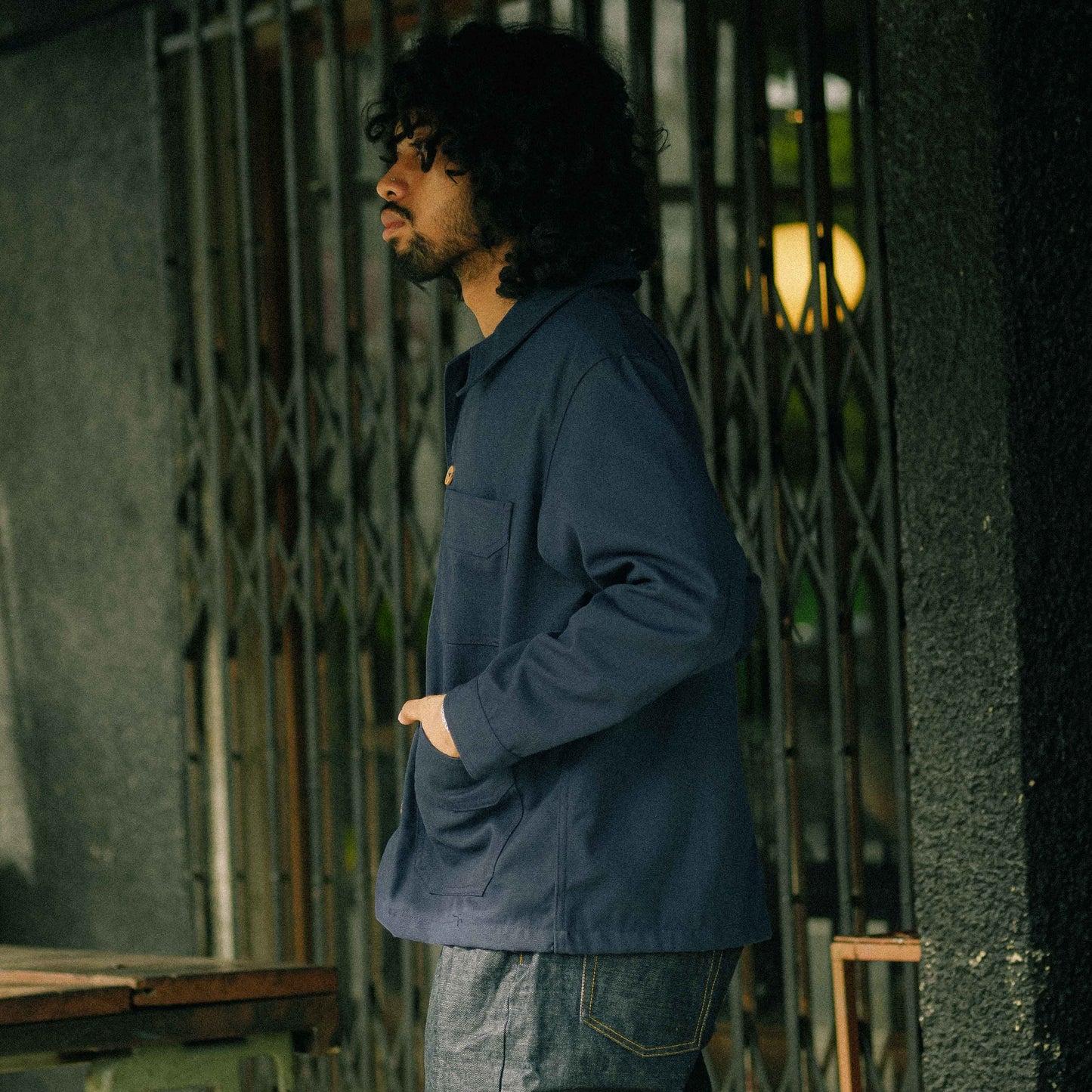 Canvas Chore Coat - Dark Blue