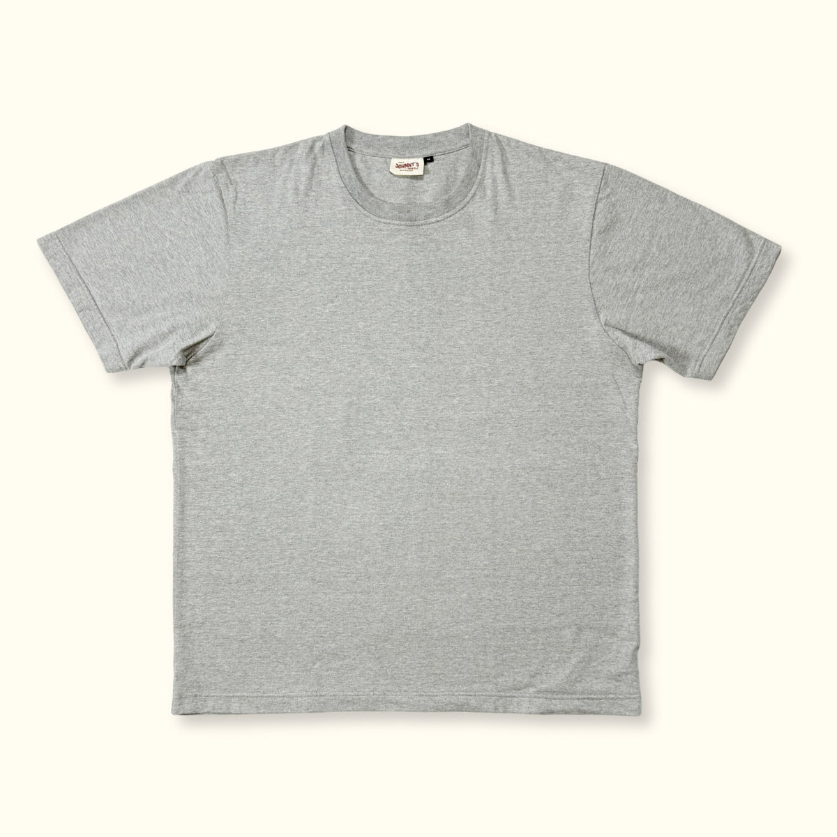 Plain Tee - Heather Grey