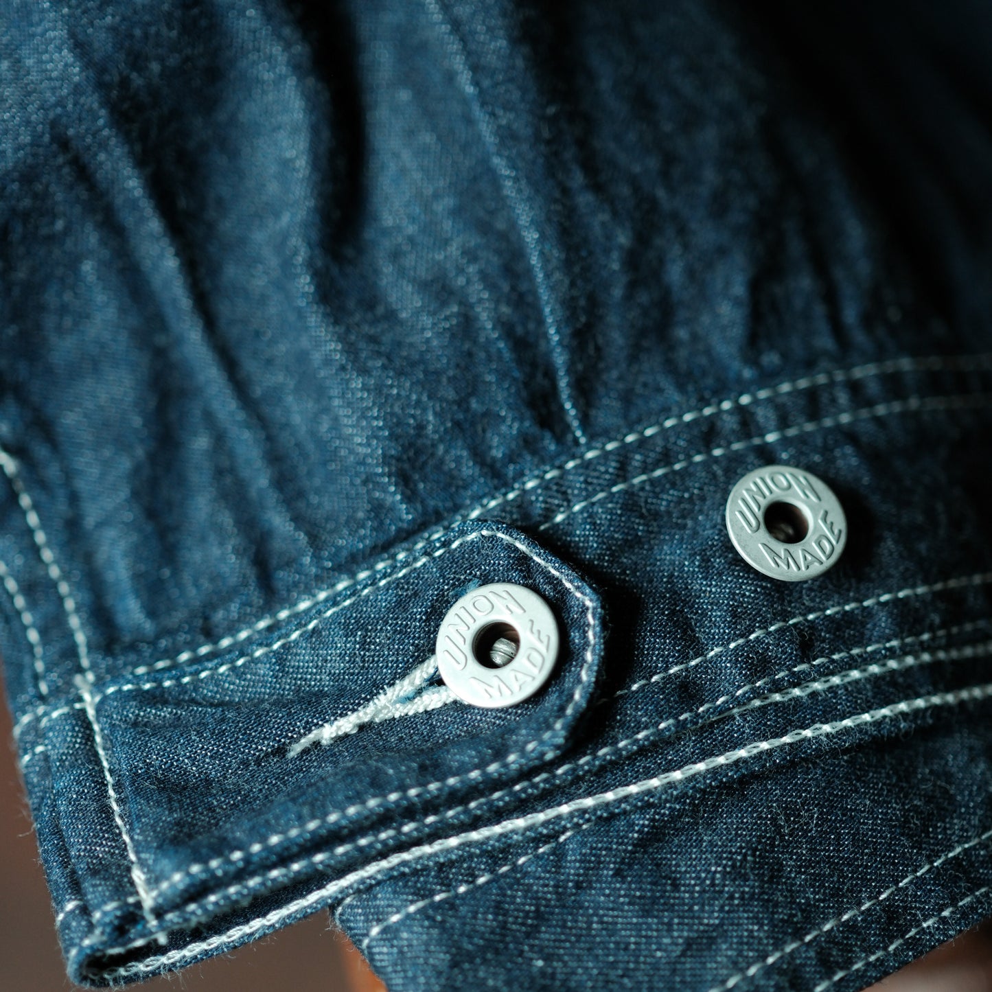 Lightweight Selvedge Denim Zip Work Jacket