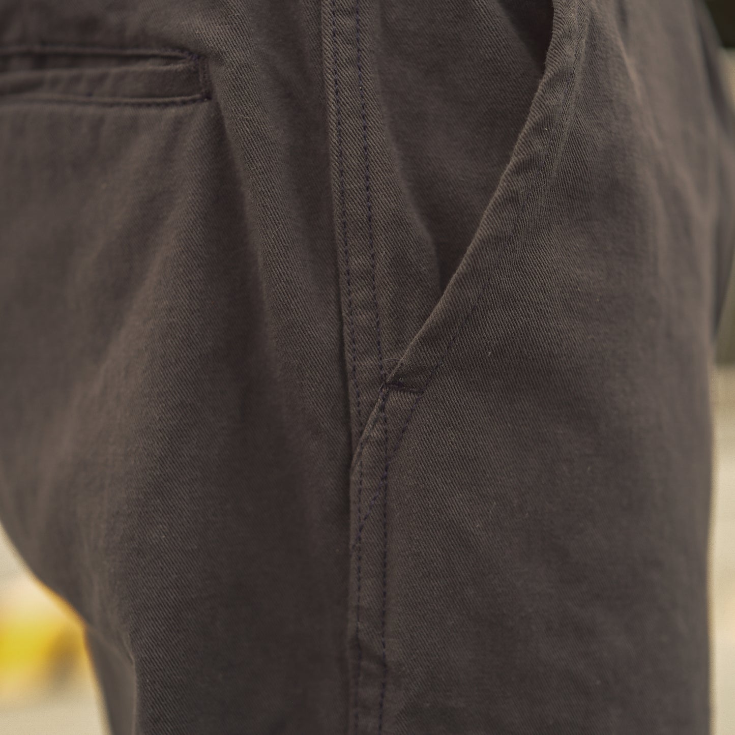 Heavyweight Twill Work Chinos - Navy