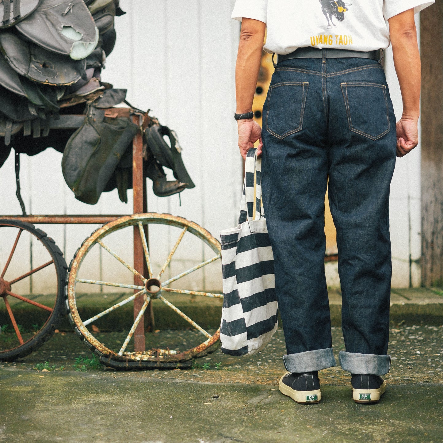 LOT-004 Selvedge Denim Jeans - Wide Cut