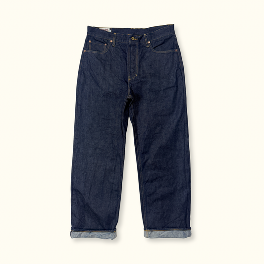 LOT-004 Selvedge Denim Jeans - Wide Cut