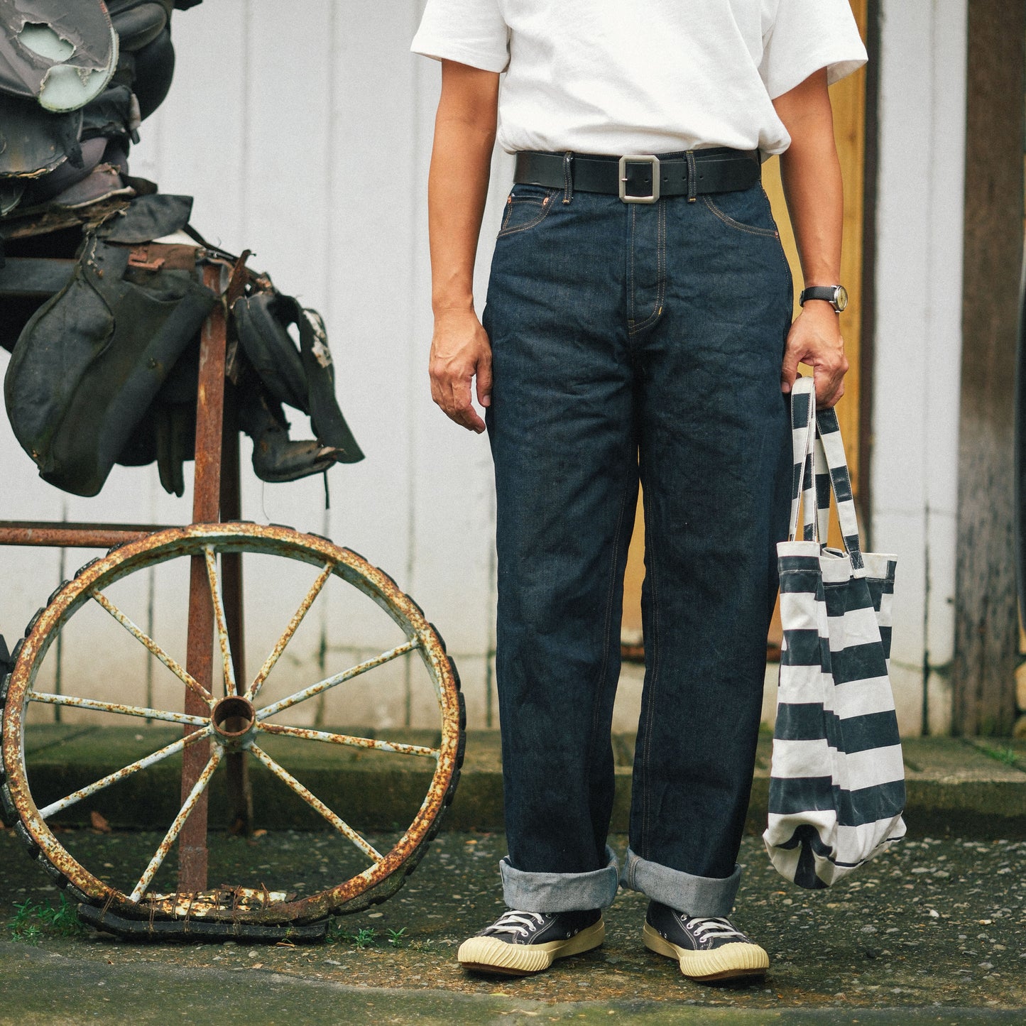 LOT-004 Selvedge Denim Jeans - Wide Cut