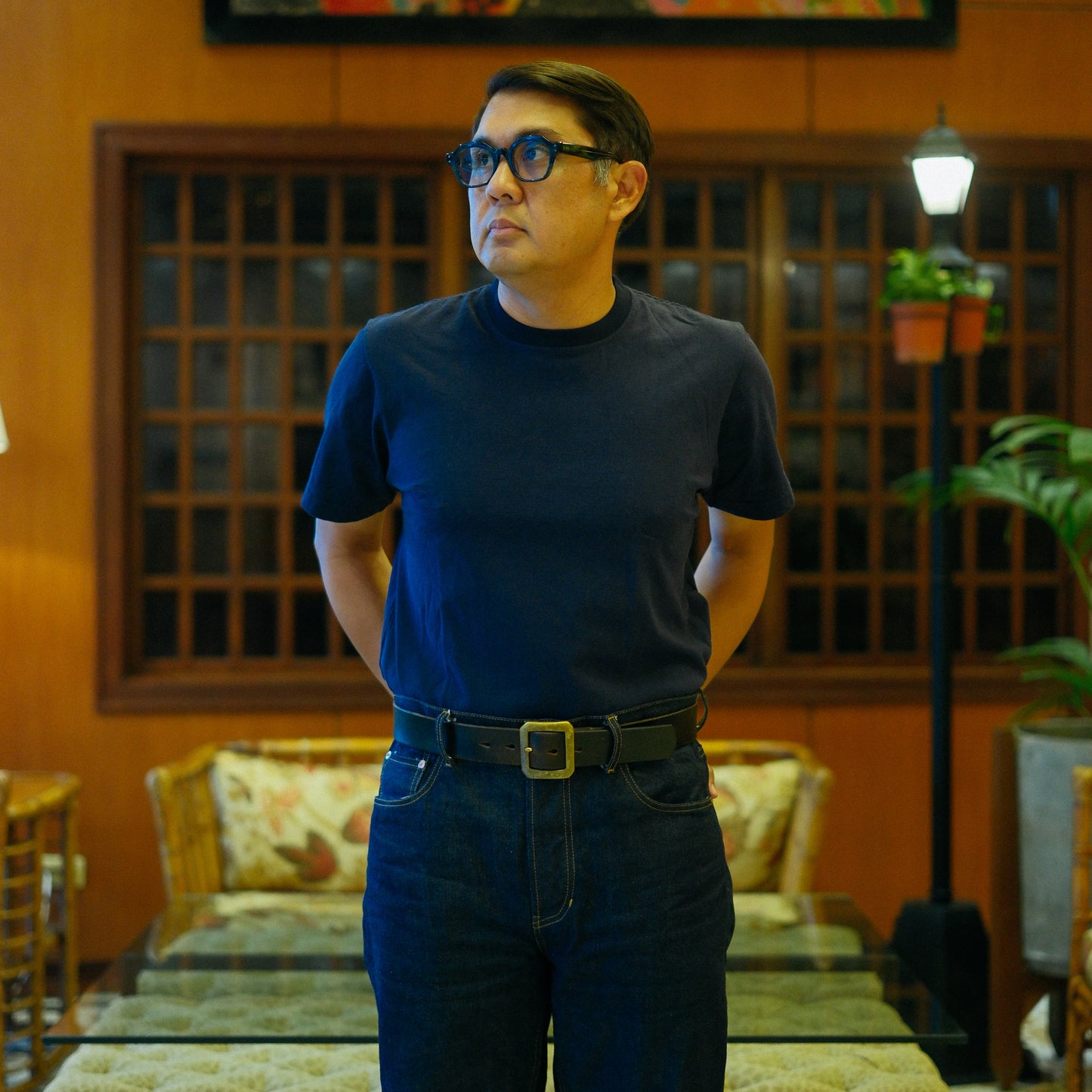 Plain Tee - Navy