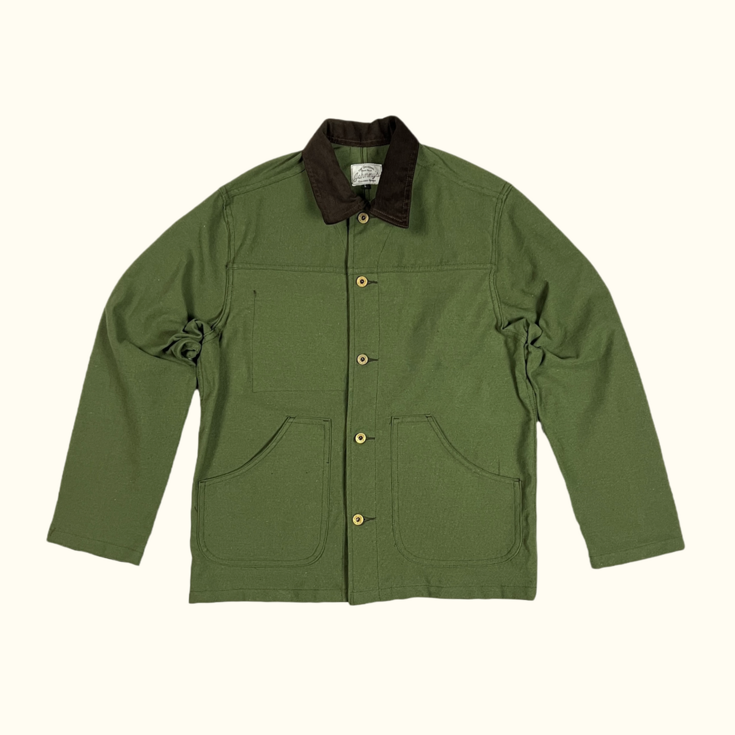 Olive green work jacket hotsell